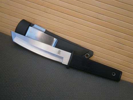 Нож для охоты, рыбалки и туризма Kobun Katana Тanto в чехле Secure-Ex 25 см