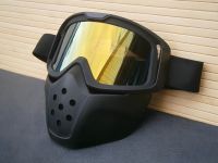 Черные мотоочки-маска трансформер Sport Сross M-9339