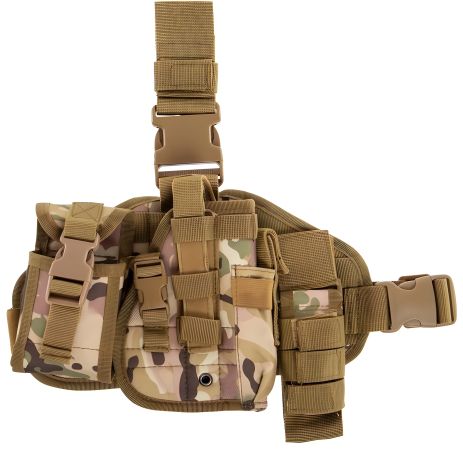 Кобура з платформою стегнова під праву руку Combat-ВМ Multicam мультикам Кобура з платформою стегнова під праву руку Combat-ВМ Multicam мультикам