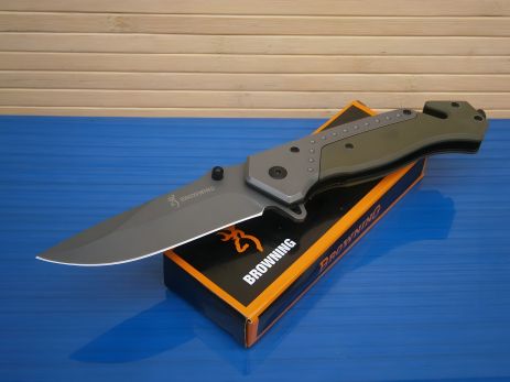 Ніж Browning EDC A-835 стропоріз склобій 22 см Ніж Browning EDC A-835 стропоріз склобій 22 см