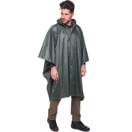 Пончо плащ-намет дощовик Travel ВМ-PVC 145x107см олива Пончо плащ-намет дощовик Travel ВМ-PVC 145x107см олива