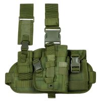 Кобура с платформой бедренная под правую руку Combat Olive