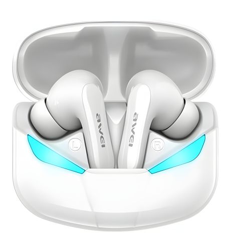 Наушники Bluetooth AWEI T35 Gaming TWS earphone |BT5.0, 35/400mAh, 5Hours| white Наушники Bluetooth AWEI T35 Gaming TWS earphone |BT5.0, 35/400mAh, 5Hours| white