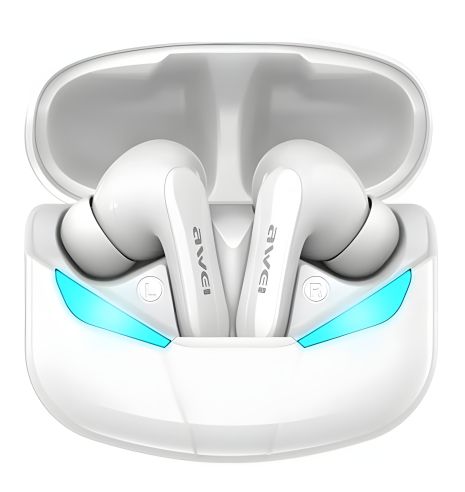 Навушники Bluetooth AWEI T35 Gaming TWS earphone | BT5.0, 35/400mAh, 5Hours | white Навушники Bluetooth AWEI T35 Gaming TWS earphone | BT5.0, 35/400mAh, 5Hours | white