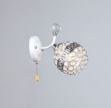 Настінне бра Sirius B (N6422/1W WT+CR) Настінне бра Sirius B (N6422/1W WT+CR)