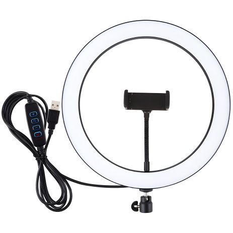 Кільцева лампа USB LED Puluz PU407 11.8"