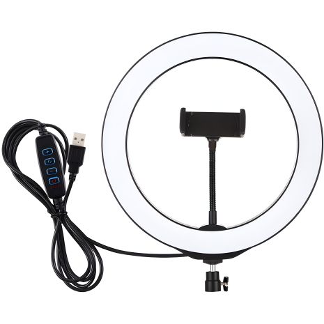 USB LED кольцевая лампа Puluz PU397 10.2"