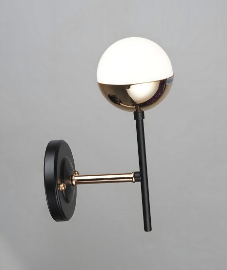 Настенное бра Sirius B N4186/1W BK+FGD