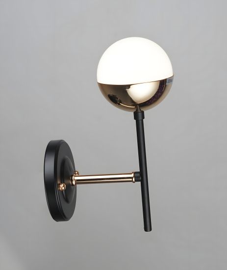 Настенное бра Sirius B N4186/1W BK+FGD