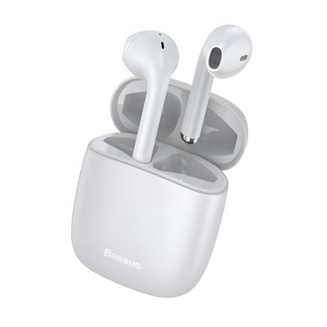 Навушники Bluetooth BASEUS Encok True Wireless Earphones W04 Pro white Навушники Bluetooth BASEUS Encok True Wireless Earphones W04 Pro white