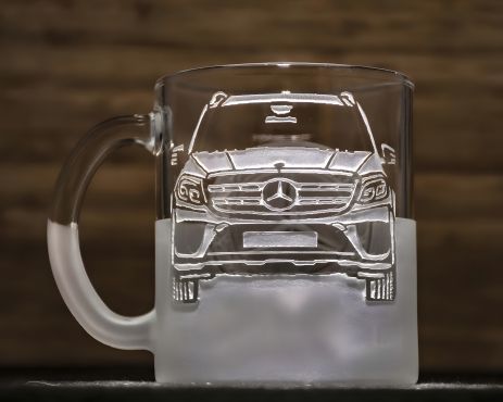 Чаю та кави для чашка з гравіюванням Mercedes GLS-Class Мерседес Чаю та кави для чашка з гравіюванням Mercedes GLS-Class Мерседес