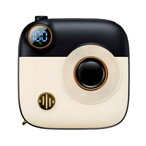 Повербанк XO PR223 Magnetic 15W mini camera digital display 10000mAh Черный+белий Повербанк XO PR223 Magnetic 15W mini camera digital display 10000mAh Черный+белий