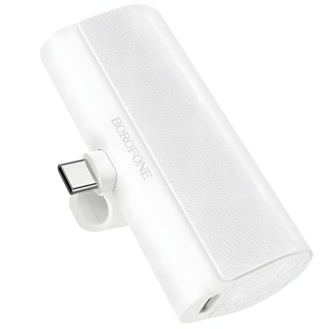 Повербанк Borofone BJ35 Pocket Type-C 5000mAh Белый