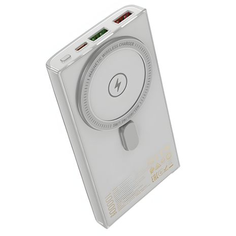Повербанк HOCO Q22 PD20W+22.5W 10000 mAh wireless charging grey Повербанк HOCO Q22 PD20W+22.5W 10000 mAh wireless charging grey