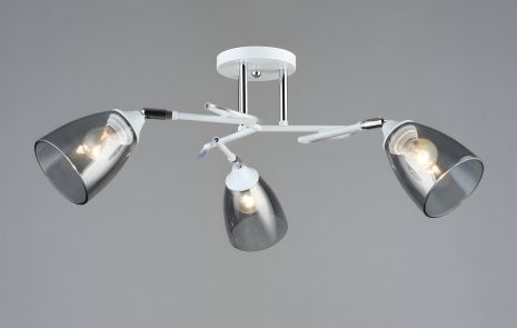 Люстра потолочная с поворотным механизмом Sirius B A4091/3 WT+CH