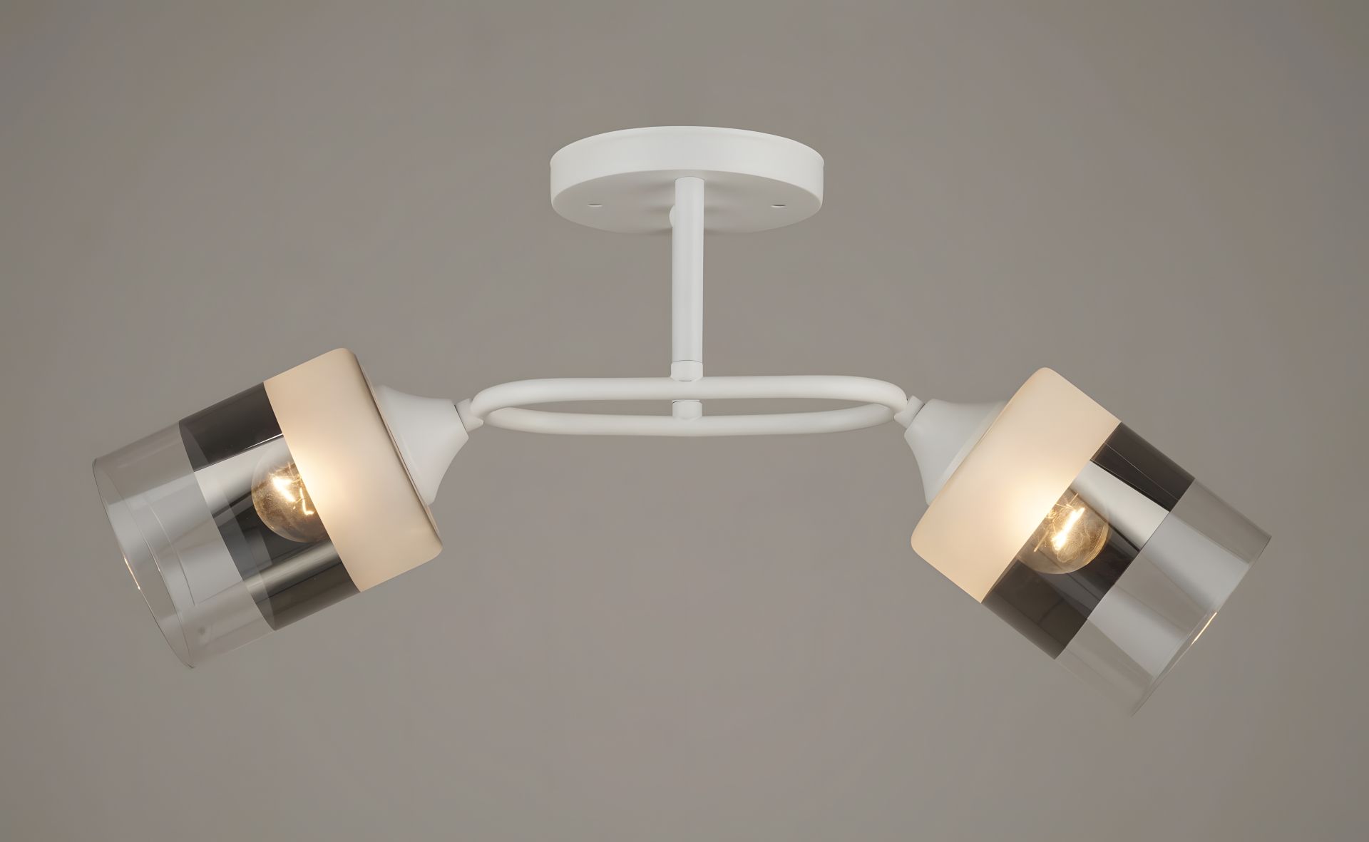 Стельова люстра Sirius B A3420/2 WT на 2 плафони Стельова люстра Sirius B A3420/2 WT на 2 плафони