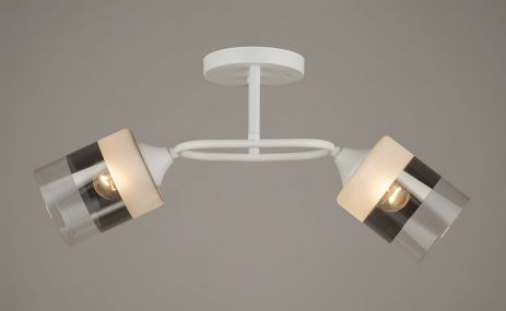 Потолочная люстра Sirius B модель A3420/2 WT на два плафона