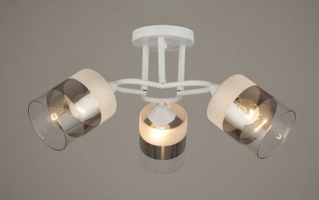 Люстра потолочная Sirius B A3420/3 WT на 3 плафона