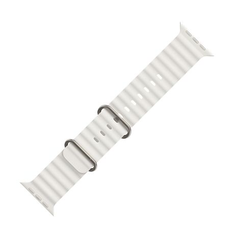 Силиконовый ремешок Hoco iWatch WA12 marine двойная застежка 38/40/41mm звездный цвет