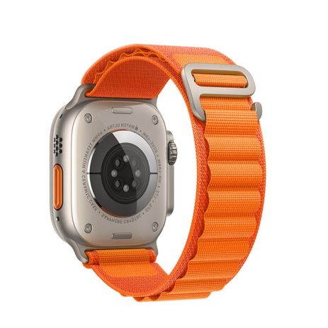 Ремінець нейлоновий Hoco iWatch WA13 alpine loop 38, 40, 41mm orange