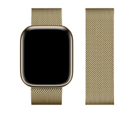 Металевий ремінець Hoco iWatch WA03 milanese steel 42, 44, 45, 49mm vintage gold Металевий ремінець Hoco iWatch WA03 milanese steel 42, 44, 45, 49mm vintage gold