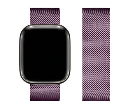 Металлический ремешок для Hoco iWatch WA03 milanese steel 42/44/45/49мм черного цвета Металлический ремешок для Hoco iWatch WA03 milanese steel 42/44/45/49мм черного цвета