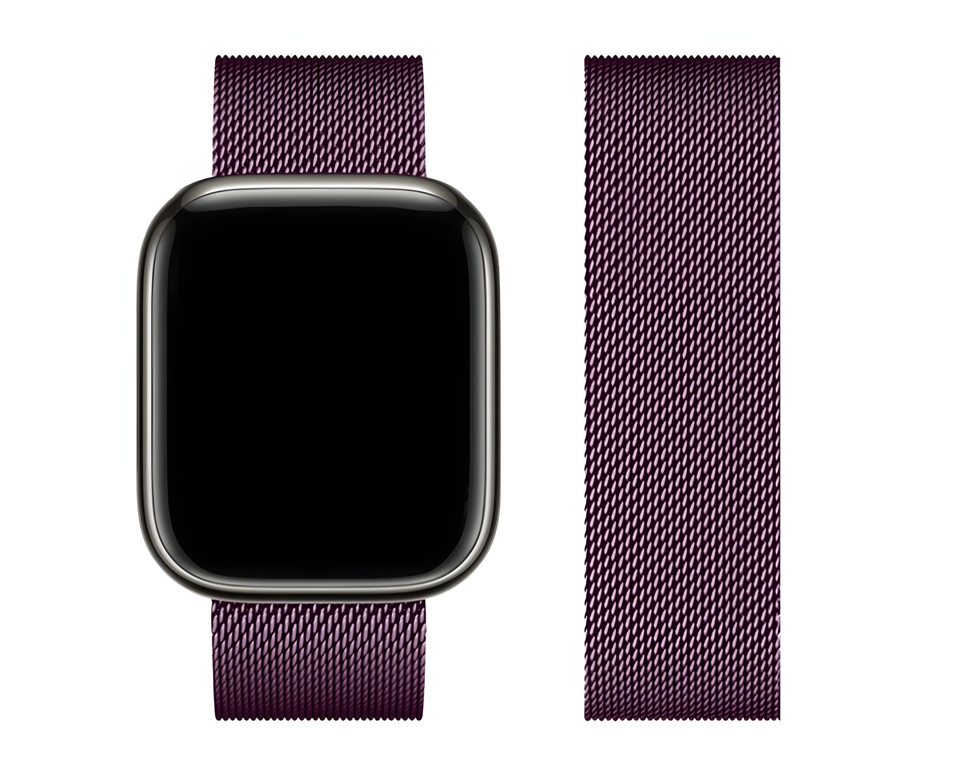 Ремешок металлический Hoco iWatch WA03 milanese steel 42/ 44/ 45/ 49mm blackcurrant Ремешок металлический Hoco iWatch WA03 milanese steel 42/ 44/ 45/ 49mm blackcurrant