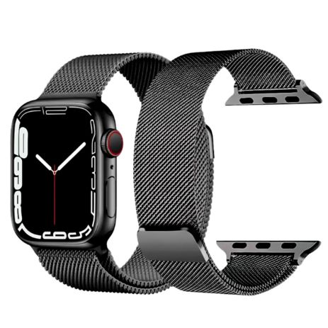 Ремешок металлический Hoco iWatch WA03 milanese steel 38/ 40/ 41mm graphite