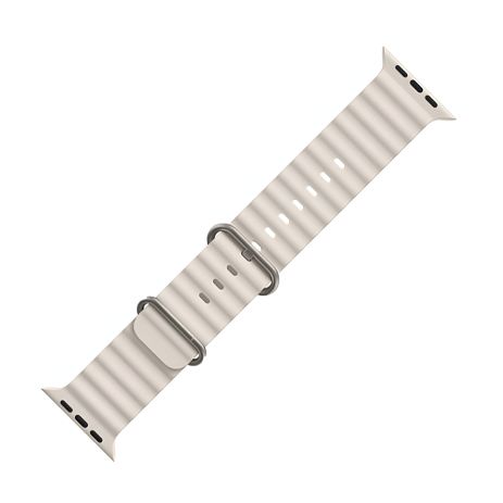 Силиконовый ремешок Hoco iWatch WA12 marine двойная застежка 42/44/45/49mm звездный цвет