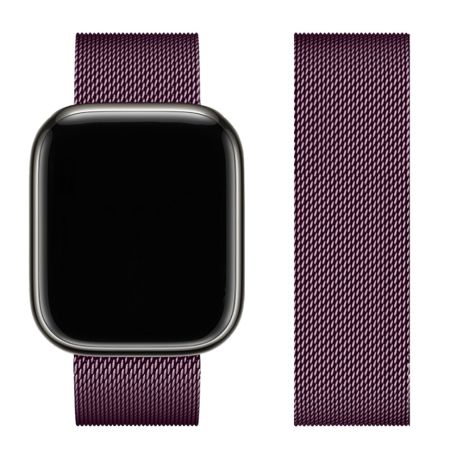 Металевий ремінець Hoco iWatch WA03 milanese steel 38, 40, 41mm blackcurrant Металевий ремінець Hoco iWatch WA03 milanese steel 38, 40, 41mm blackcurrant