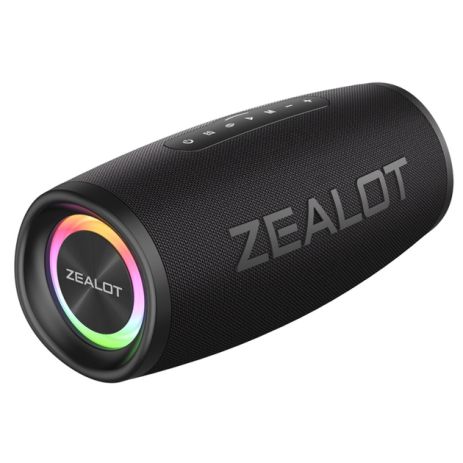 Портативний стовпчик Bluetooth Zealot S56 TWS зі світлодіодним підсвічуванням