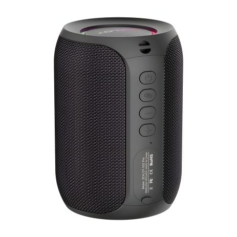 Портативна Bluetooth колонка ZEALOT S32 Pro BT5.2, AUX, USB, TF, TWS 15W, 4h з LED підсвічуванням black Портативна Bluetooth колонка ZEALOT S32 Pro BT5.2, AUX, USB, TF, TWS 15W, 4h з LED підсвічуванням black