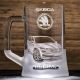 Автомобильный пивной бокал Skoda Kodiaq с гравировкой