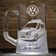 Пивной стакан с гравировкой машины Volkswagen Crafter на подарок автолюбителю Пивной стакан с гравировкой машины Volkswagen Crafter на подарок автолюбителю