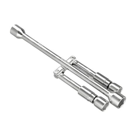 Розкладний балонний ключ, 17×19×21×23 мм INTERTOOL HT-1596