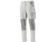 Штани робочі 4-WAY стріч SERWAL біло-сірі, розмір 3XL/100-106 см, зріст 186-196 см, 11 кишень Yato YT-79105