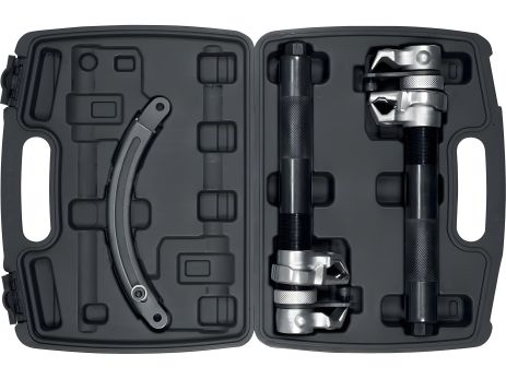 Съемники пружин, диапазон 30-280 мм, с двуплечим рычагом-держателем, 2 шт, Yato YT-25450 Съемники пружин, диапазон 30-280 мм, с двуплечим рычагом-держателем, 2 шт, Yato YT-25450