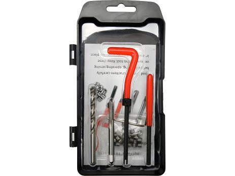 Комплект инструментов и вставок для ремонта резьбы М14х1.25 мм, 15 шт. [10/30] Yato YT-17686