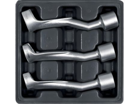 Очкові ключі до інжекторів з квадратним захопленням 1/2", М14, 17, 19 мм, 3 шт. [20] Yato YT-17619