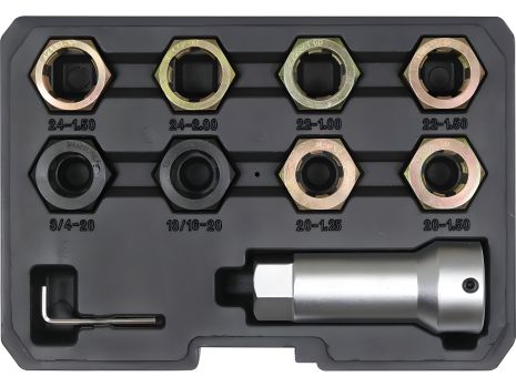 Ремонтный набор для винтовой резьбы 3/4", 13/16", М20-24, Yato YT-17605