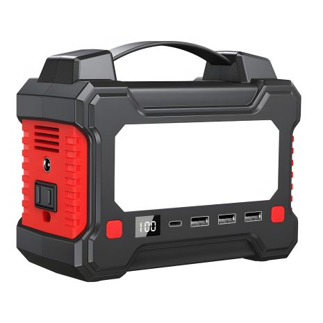 Портативна електростанція REMAX Tank Series 150W Power Station RPP-325 36000mAh | 3USB/Type-C/DC/AC| black Портативна електростанція REMAX Tank Series 150W Power Station RPP-325 36000mAh | 3USB/Type-C/DC/AC| black