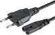Кабель питания 220V Black EU C7 to 2pin European IEC Figure 8 AC Power Cable For XBOX PS4 та ін. Кабель питания 220V Black EU C7 to 2pin European IEC Figure 8 AC Power Cable For XBOX PS4 та ін.
