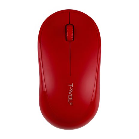 Бездротова Миша TWolf Q18 2.4G, 1000 DPI, 1хАА Червоний