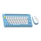 Клавиатура и Мышь Беспроводные Fantech Go WK897 Синий