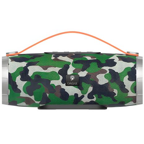 Акустика CELEBRAT TWS SP-6 | AUX/USB/TF/FM/BT5.0, 5W*2| Camouflage-Green Акустика CELEBRAT TWS SP-6 | AUX/USB/TF/FM/BT5.0, 5W*2| Camouflage-Green
