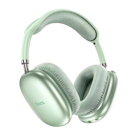 Навушники HOCO W35 Air Triumph BT headphones | BT5.3, AUX / TF, 45h | green Навушники HOCO W35 Air Triumph BT headphones | BT5.3, AUX / TF, 45h | green