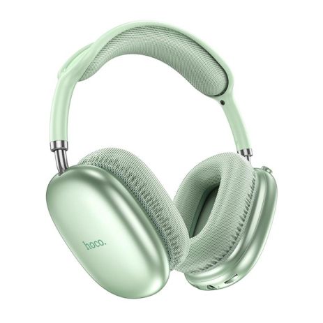 Навушники HOCO W35 Air Triumph BT headphones | BT5.3, AUX / TF, 45h | green Навушники HOCO W35 Air Triumph BT headphones | BT5.3, AUX / TF, 45h | green