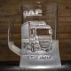 Бокал для пива с гравировкой DAF фура - подарок дальнобойщику