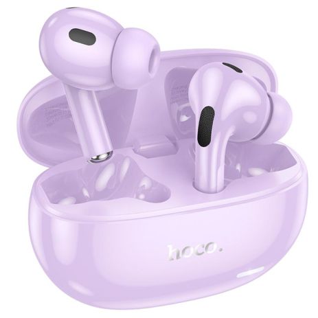 Навушники HOCO Norman true wireless BT headset EW60 | BT5.3, 30/300mAh, 4h | purple Навушники HOCO Norman true wireless BT headset EW60 | BT5.3, 30/300mAh, 4h | purple