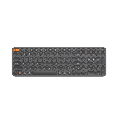 Клавіатура Baseus K01B Wireless Tri-Mode Keyboard |2.4G/BT1+BT2, 2xAAA Battery| grey